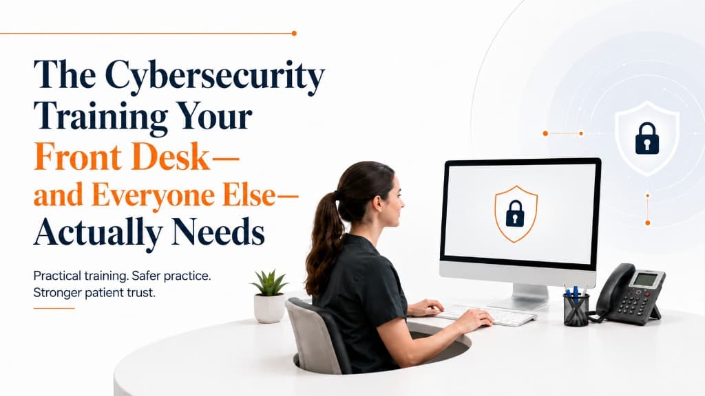 The Cybersecurity Training Your Front Desk—and Everyone Else—Actually Needs