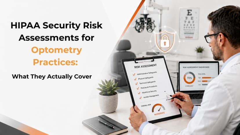 HIPAA Security Risk Assessments for Optometry Practices: What They Actually Cover