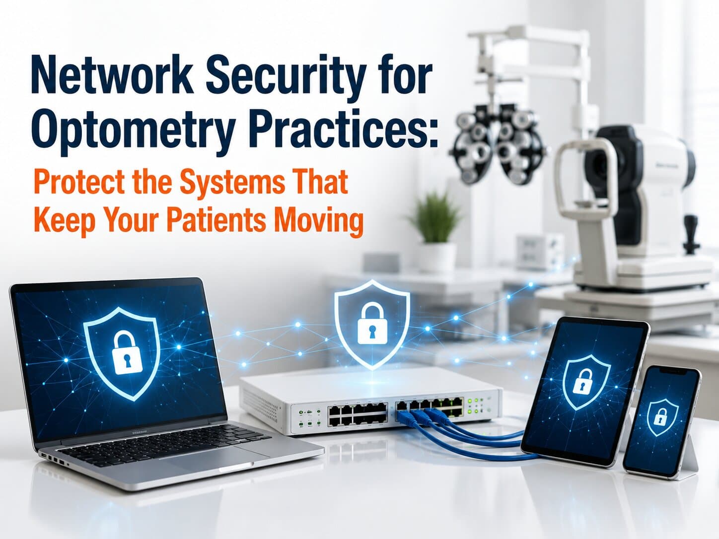 Network Security for Optometry Practices: Protect the Systems That Keep Your Patients Moving