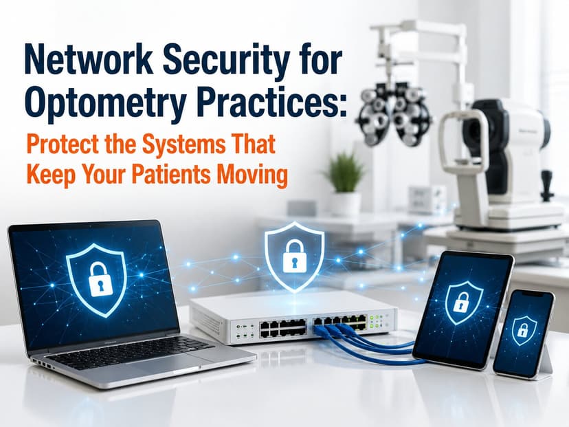 Network Security for Optometry Practices: Protect the Systems That Keep Your Patients Moving