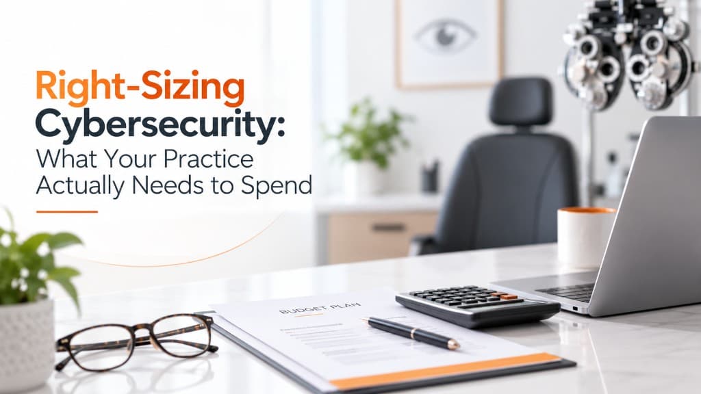 Right-Sizing Cybersecurity: What Your Practice Actually Needs to Spend