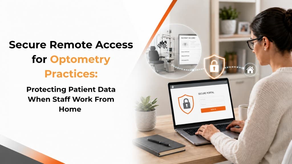 Secure Remote Access for Optometry Practices: Protecting Patient Data When Staff Work From Home