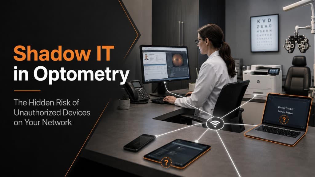 Shadow IT in Optometry: The Hidden Risk of Unauthorized Devices on Your Network