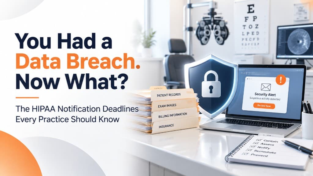 You Had a Data Breach. Now What? The HIPAA Notification Deadlines Every Practice Should Know