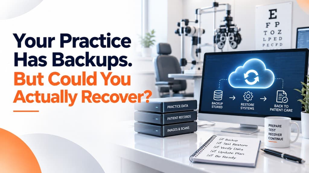 Your Practice Has Backups. But Could You Actually Recover?