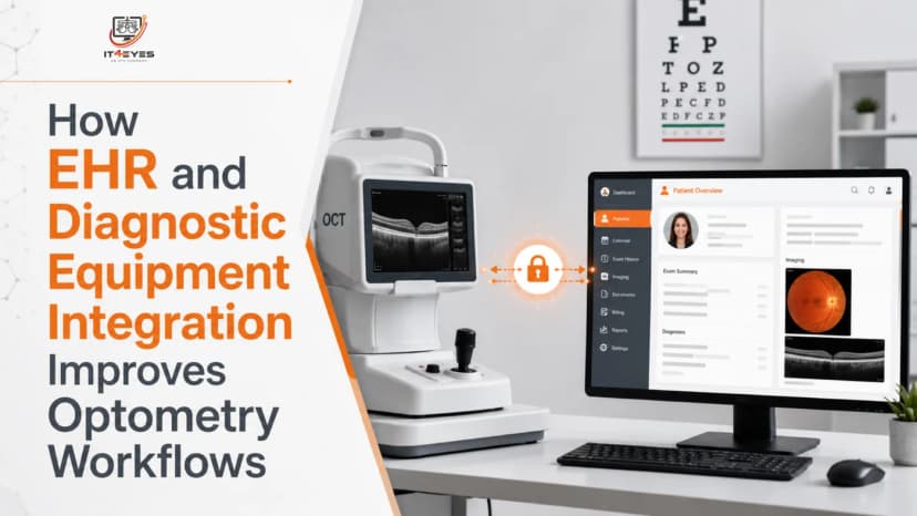How EHR and Diagnostic Equipment Integration Improves Optometry Workflows